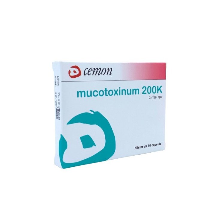 Mucotoxinum 200K Cemon 10 Capsules