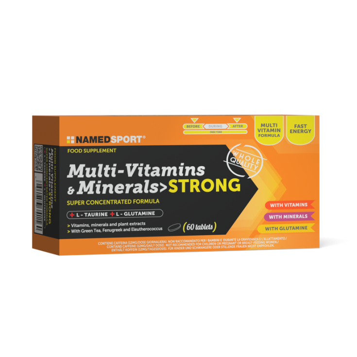 Multi-Vitamins & Minerals> Strong NamedSport 60 Tablets