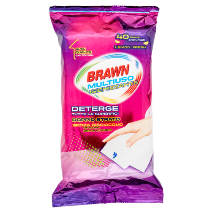 Multipurpose Sanitizers BRAWN 40 Cloths