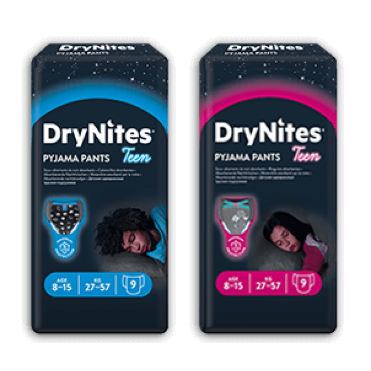 Drynites® Boys Absorbent Panties 8-15 Years 9 Pieces