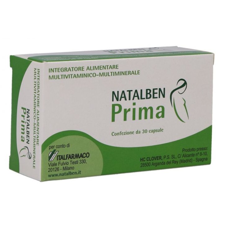 Natalben Prima Italfarmaco 30 Capsules