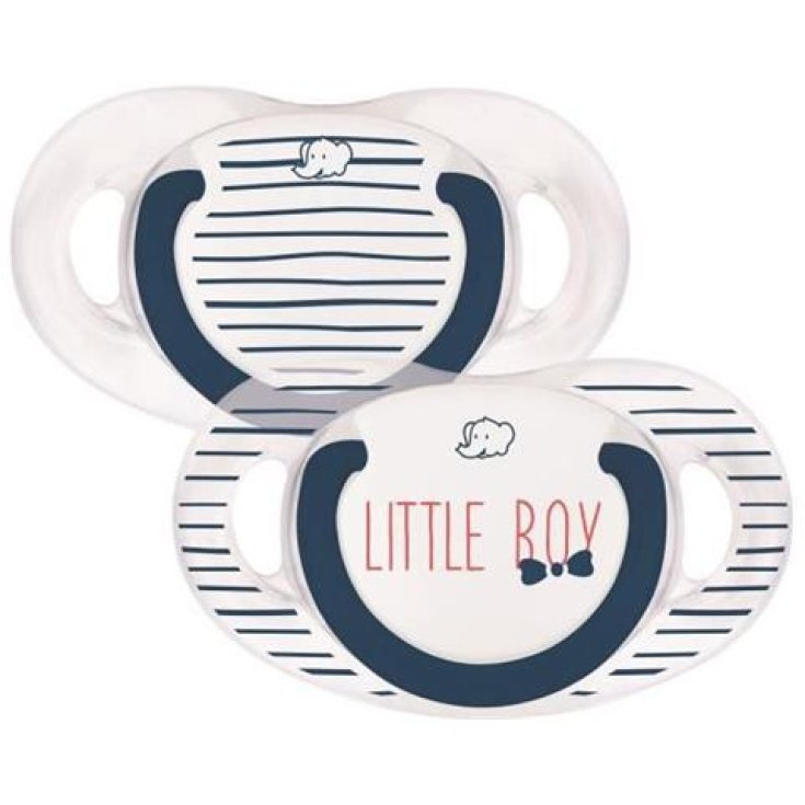Natural Physio Bébé Confort Little Boy 0-6 Months 2 Soothers