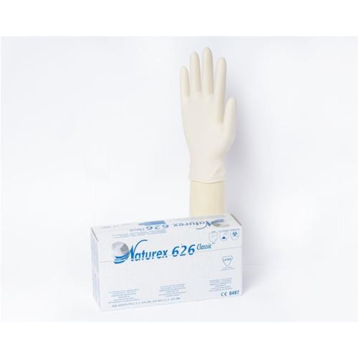 Naturex 626 Classic Biogeneric Size M 100 Disposable Gloves