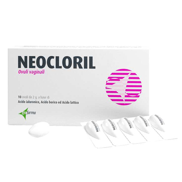 Neocloril Go Farma 10 Vaginal Ovules