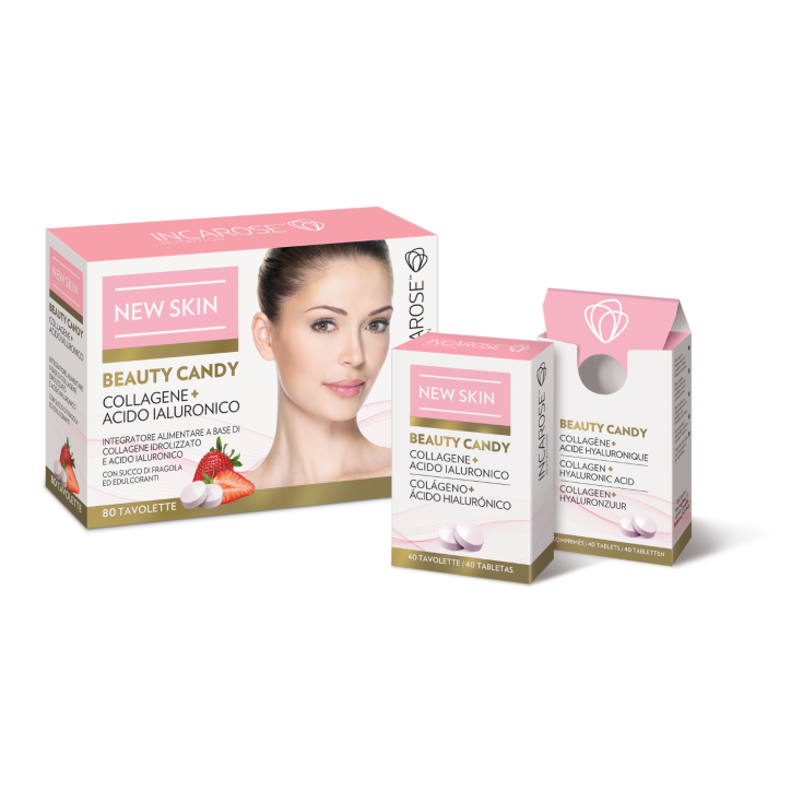 New Skin Beauty Candy Incarose 80 Tablets