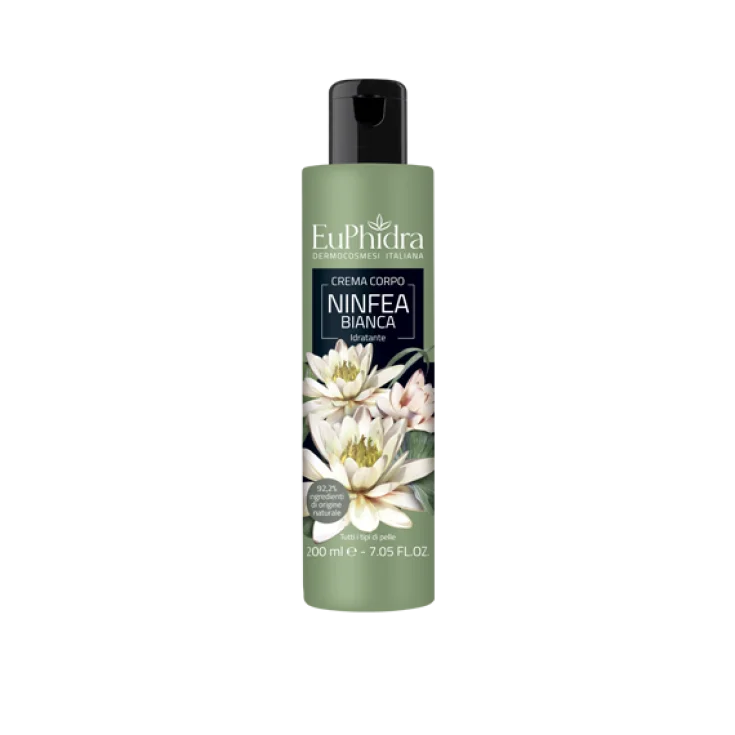White Water Lily Body Cream EuPhidra 200ml