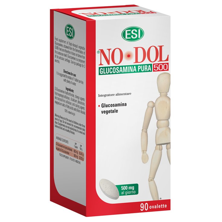 No Dol Pure Glucosamine 500 Esi 90 Ovalette No Dol Pure Glucosamine 500 Esi 90 Ovalette