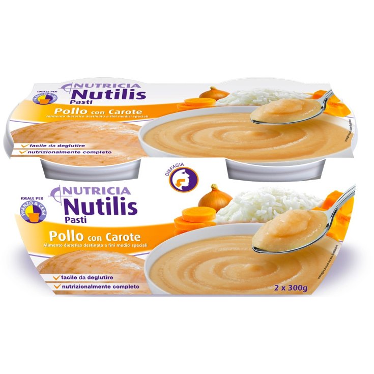 Nutilis Chicken Meals With Carrots Nutricia 2x300g