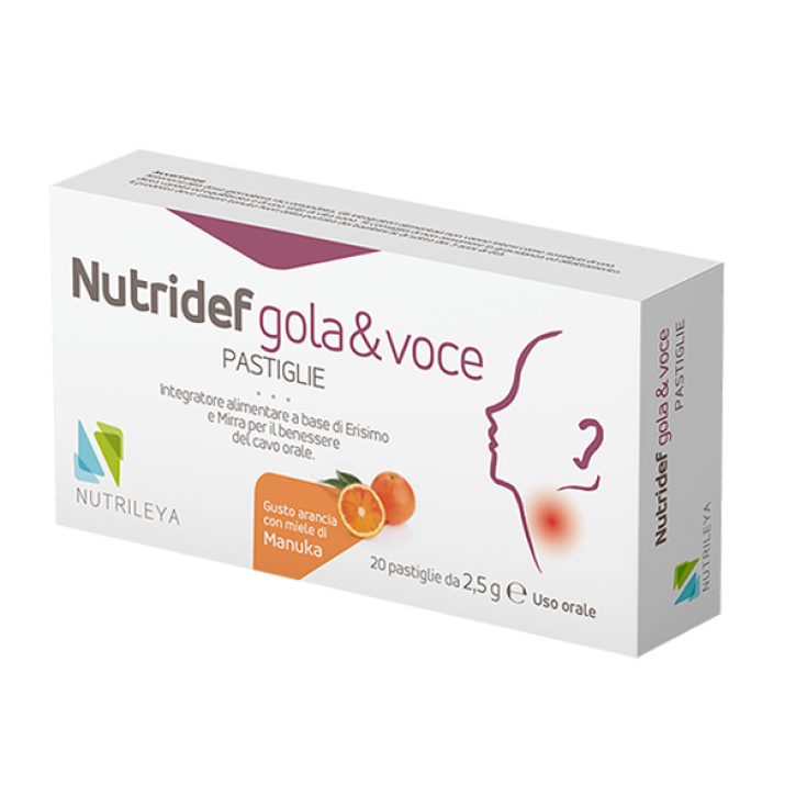 Nutridef Throat & Nutrileya Voice 20 Tablets