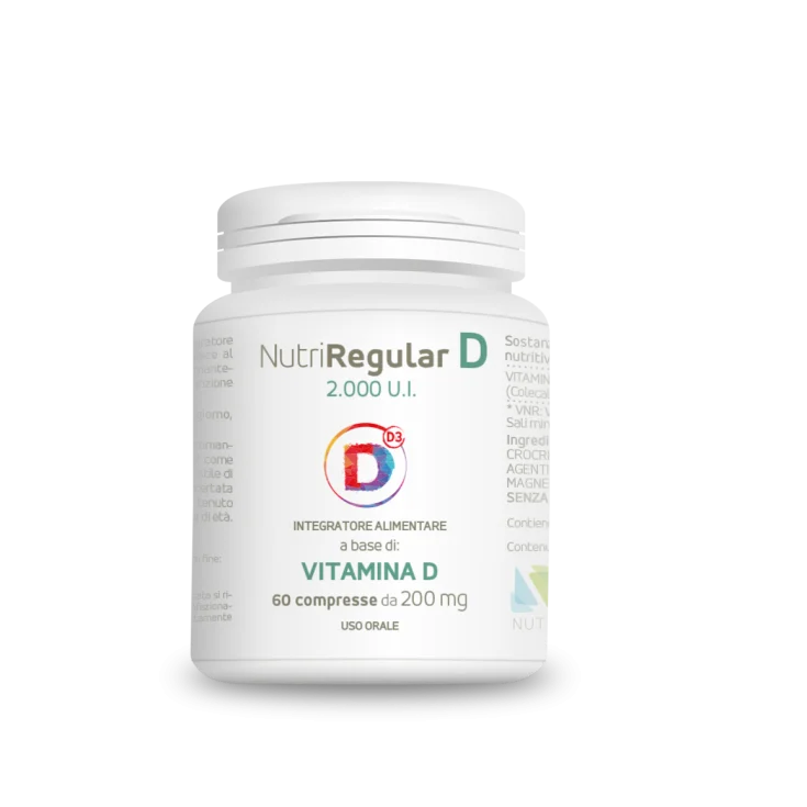 NutriRegular D 2,000 IU Vegan Nutrileya 60 Tablets