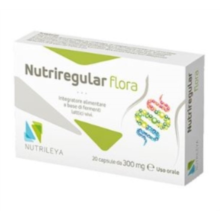 Nutriregular Flora Nutrileya 20 Capsules