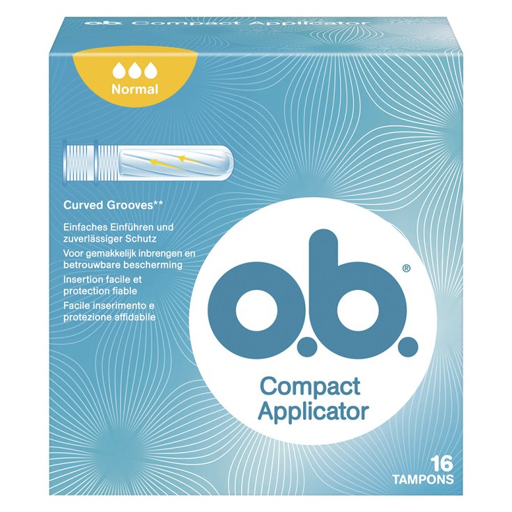 ob® Compact Applicator - Normal 16 Pieces