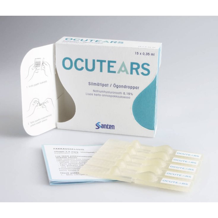 OCUTEARS HYDRO + HA 4% 10ml 15x0.35ml - Pharmacy Loreto