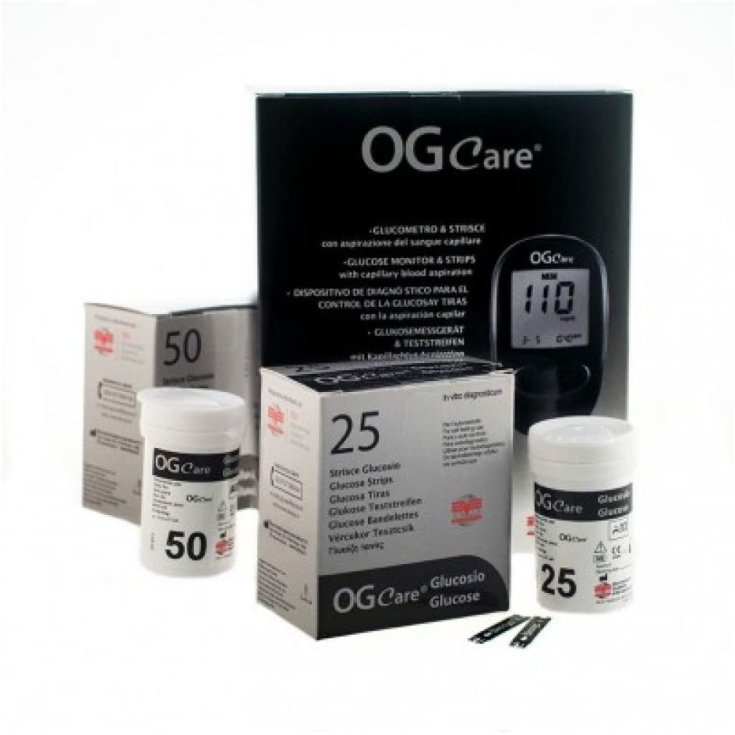OGCare Glucose 33G Biochemical System 50 Lancets Lancing Device