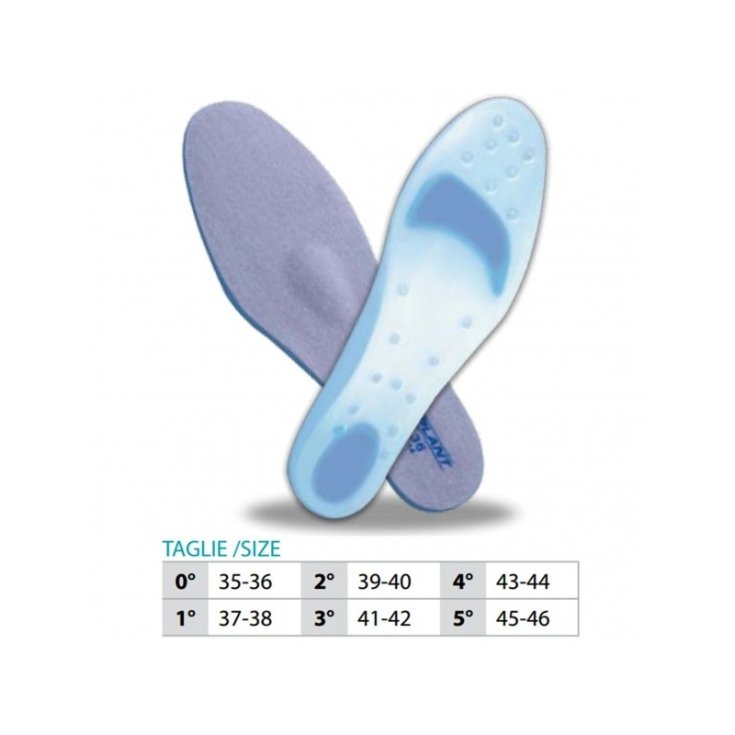 OK PED Silicone Insole Size 3 SAFTE