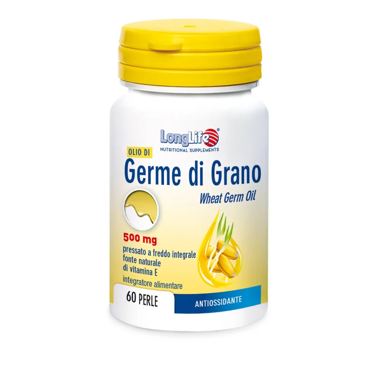 Wheat Germ Oil 500mg LongLife 60 Pearls