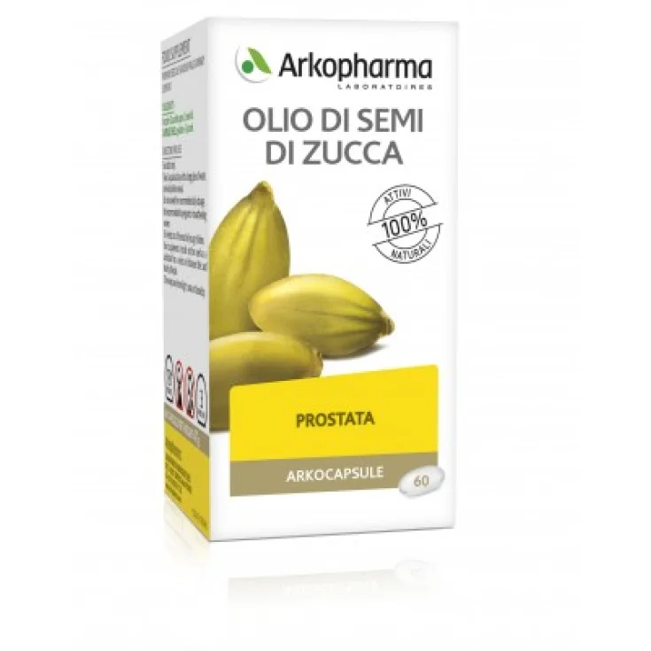 Arkopharma Organic Pumpkin Seed Oil 60 Capsules