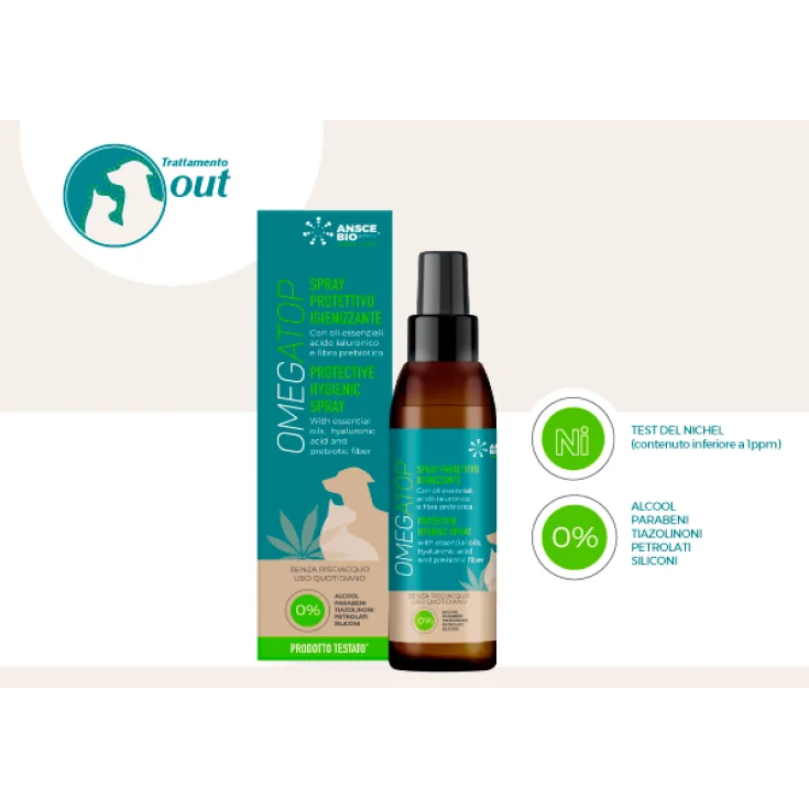 Omegatop Ansce Bio Sanitizing Protective Spray 150ml