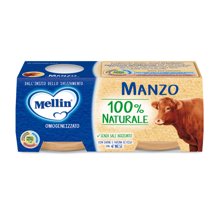 Homogenized Beef Mellin 2x80g