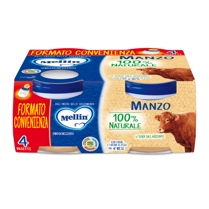 Homogenized Beef Mellin 4x80g