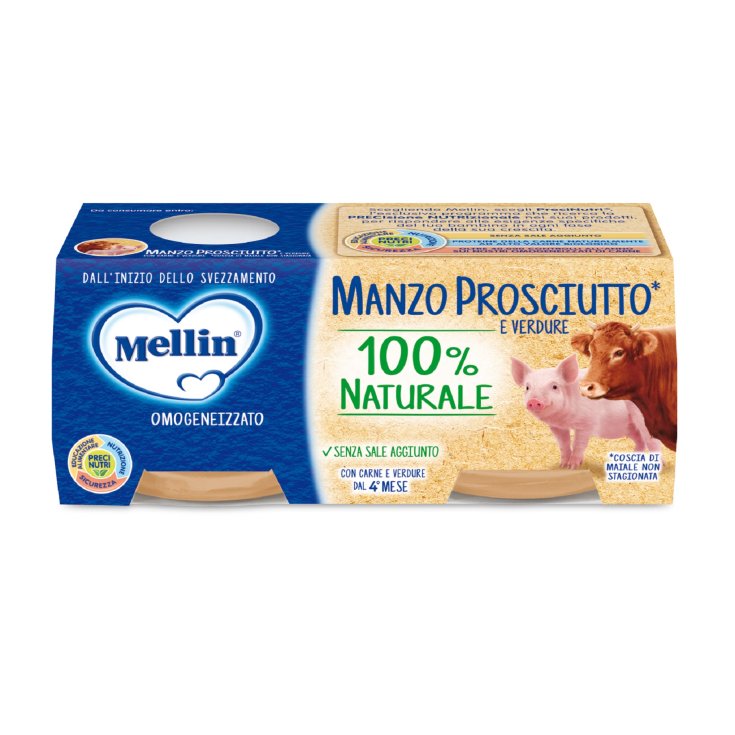 Homogenized Beef Ham Mellin 2x80g