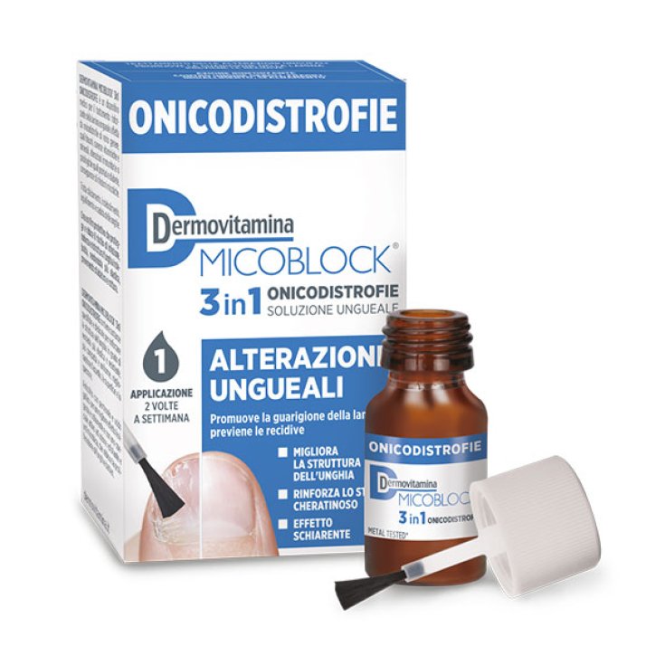 Onychodystrophies 3 in 1 Dermovitamina Micoblock 7ml