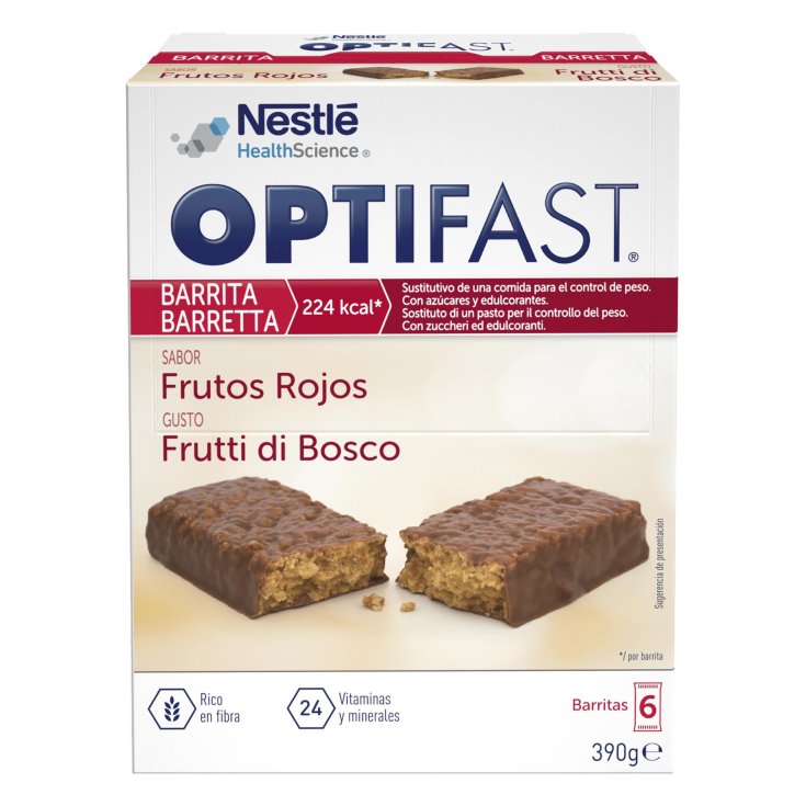 OptiFast Nestlè HealthScience Bars 6 Pieces