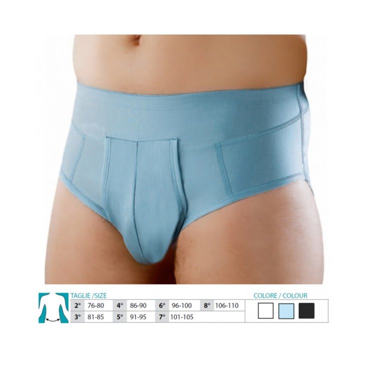 Orione 515 Slip Ernia Safte Size 4 Anthracite Color 1 Pair