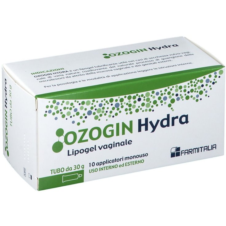 Farmitalia Ozogyn Hydra Vaginal Lipogel 30g + 10 Disposable Applicators
