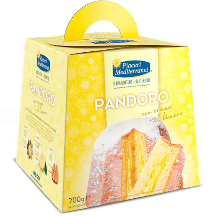 Pandoro With Lemon Cream Piaceri Mediterranei 700g