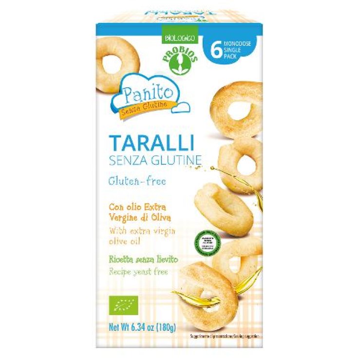 Panito Taralli Gluten Free Probios 6x30g