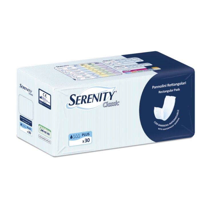 Rectangular With Barrier Serenity Classic 30 Diapers