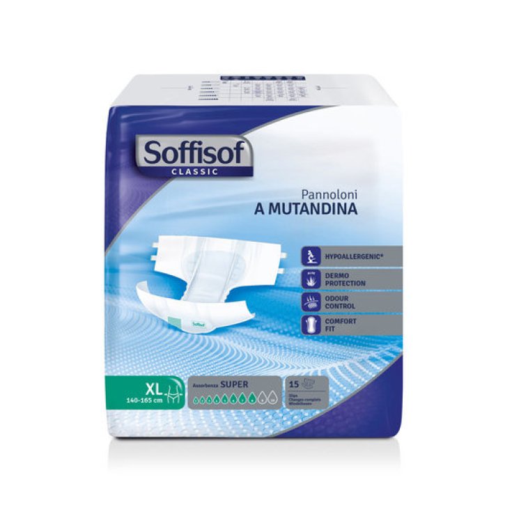 Soffisof Classic 15 Pieces Panty Diapers