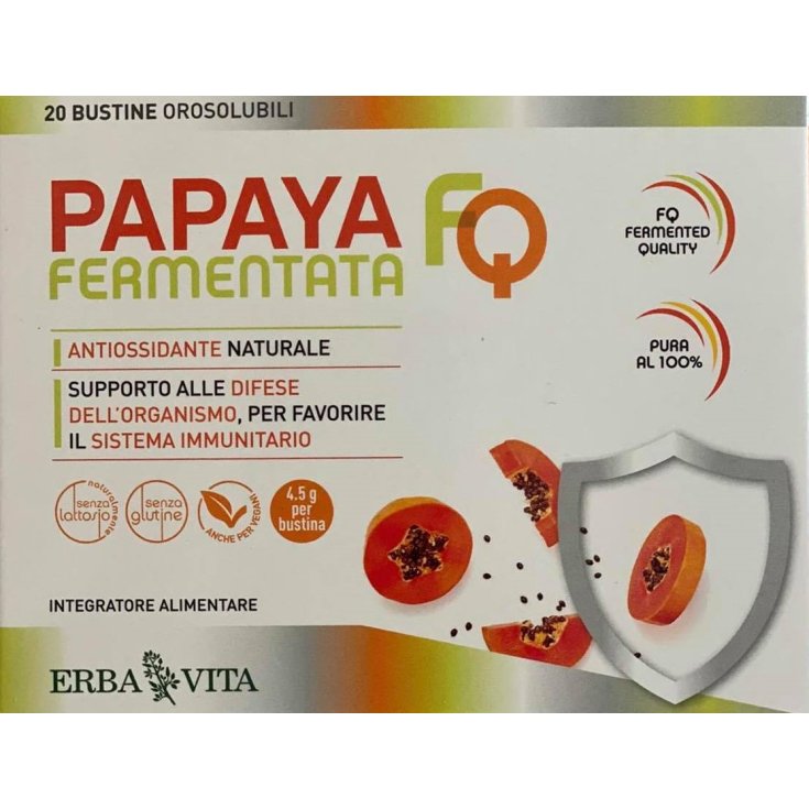 Fermented Papaya Fq Erba Vita 20 Orosoluble Sachets