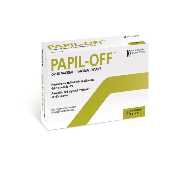 Papil-Off Vaginal Ovules Mar-Farma 10 Ovules