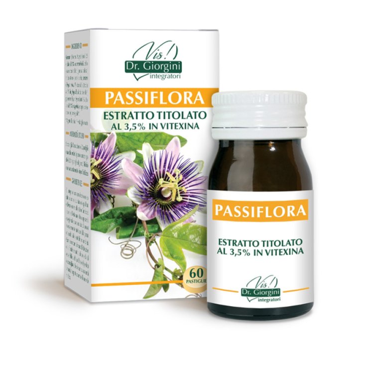 Passiflora Extract Titled Dr. Giorgini 60 Tablets