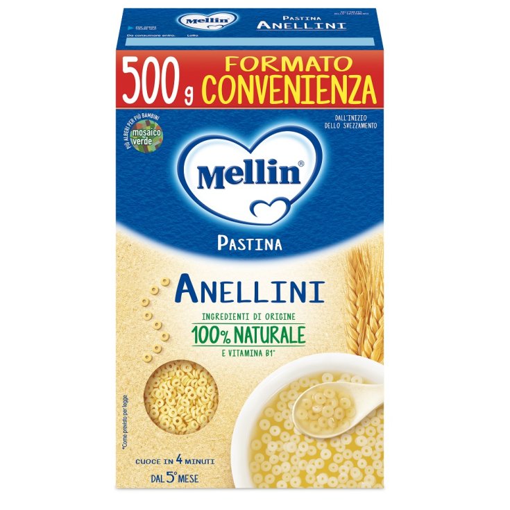 Pastina Anellini Mellin 500g