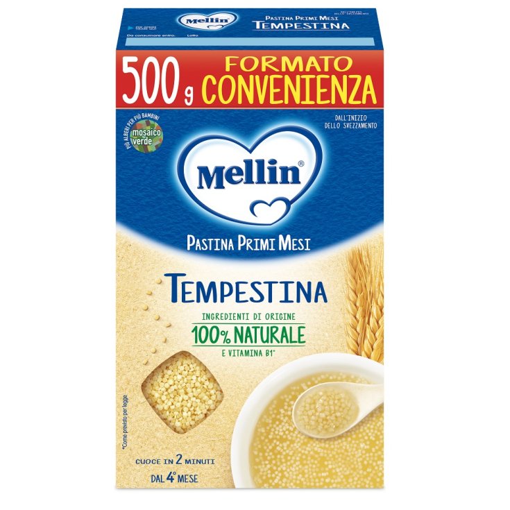 Pastina Tempestina Mellin 500g