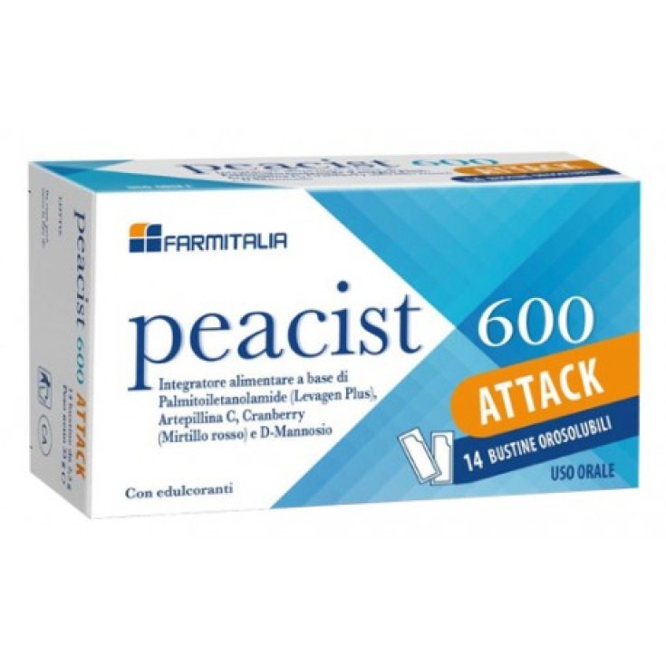 Peacist 600 Attack Farmitalia 14 Orosoluble Sachets