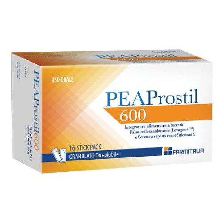 PEA Prostil 600 Farmitalia 16 Orosoluble Stick Packs