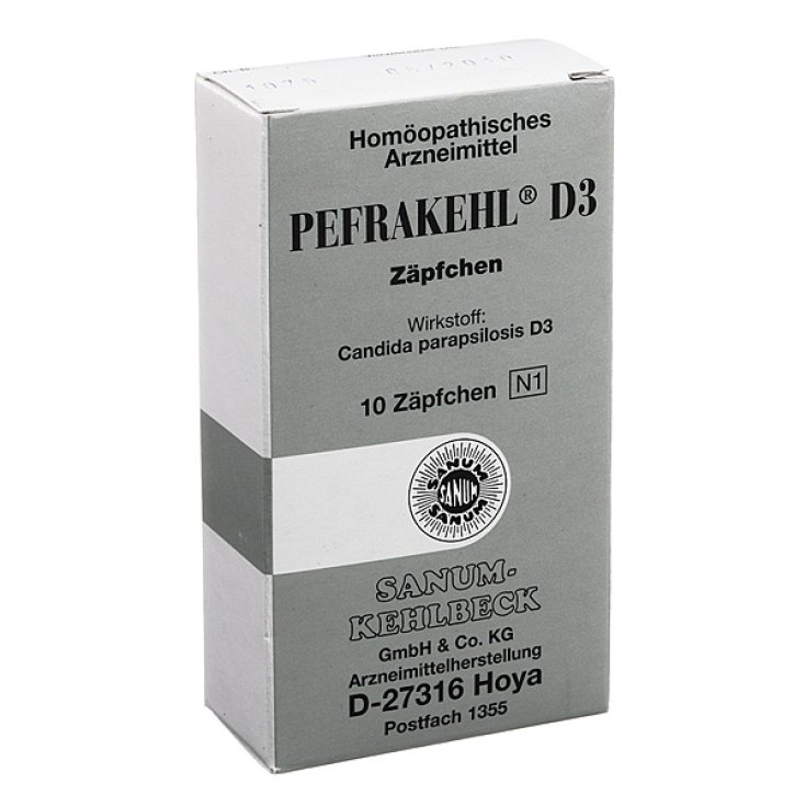 Pefrakehl D3 Sanum 10 Suppositories