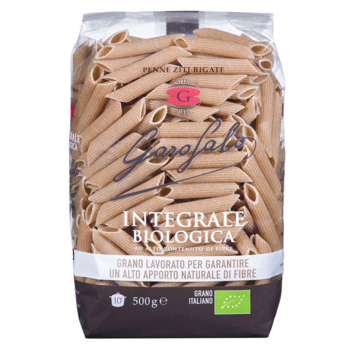 Penne Ziti Rigate Organic Wholemeal Pasta Garofalo 500g