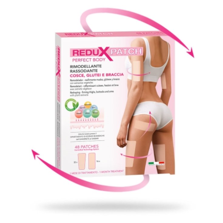 Reduxpatch Perfect Body Thighs Buttocks And Arms 48 Patches