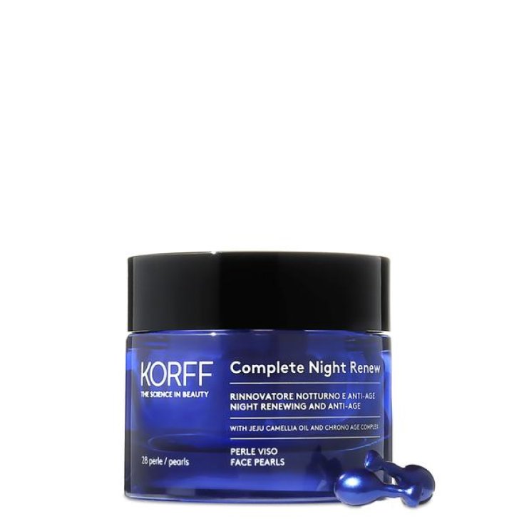 Face Pearls Complete Night Renew KORFF 28 Single-dose Pearls