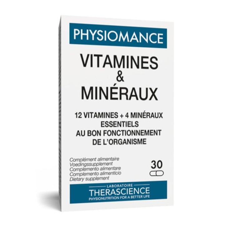 Physiomance Vitamins & Minerals Therascience 30 Capsules