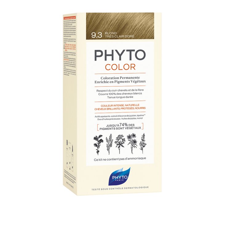 PhytoColor 9.3 Very Light Golden Blonde Phyto 100ml