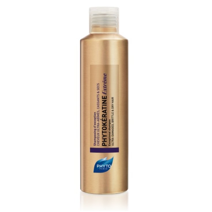 Phytokératine Extrême Exceptional Ultra-Damaged Shampoo, Brittle And Dry Hair 200ml