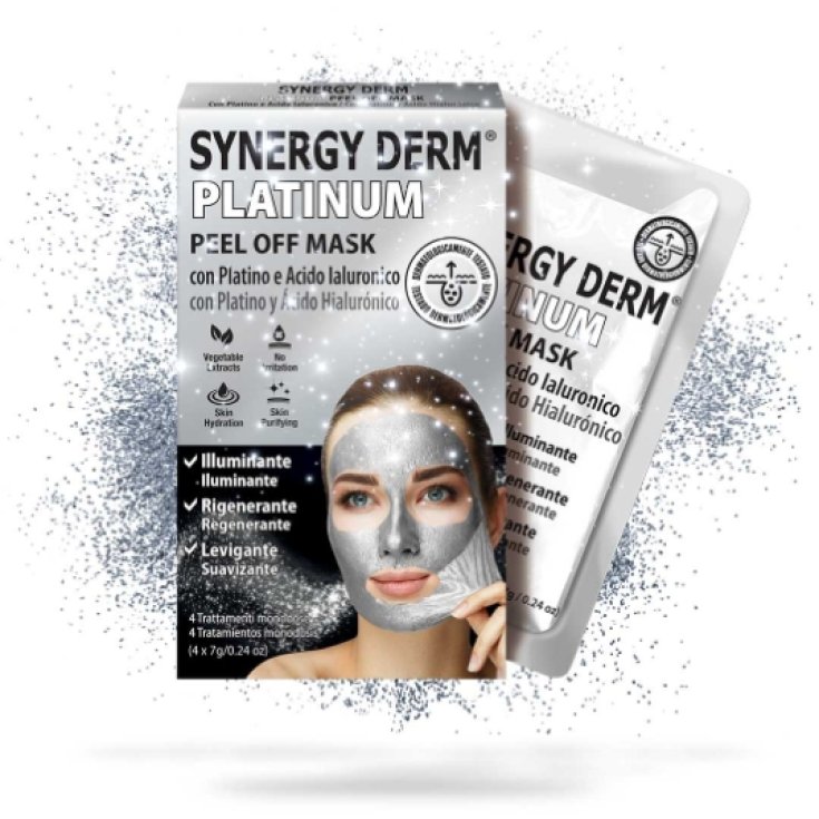 Platinum Peel Off Mask Synergy Derm 4 Treatments