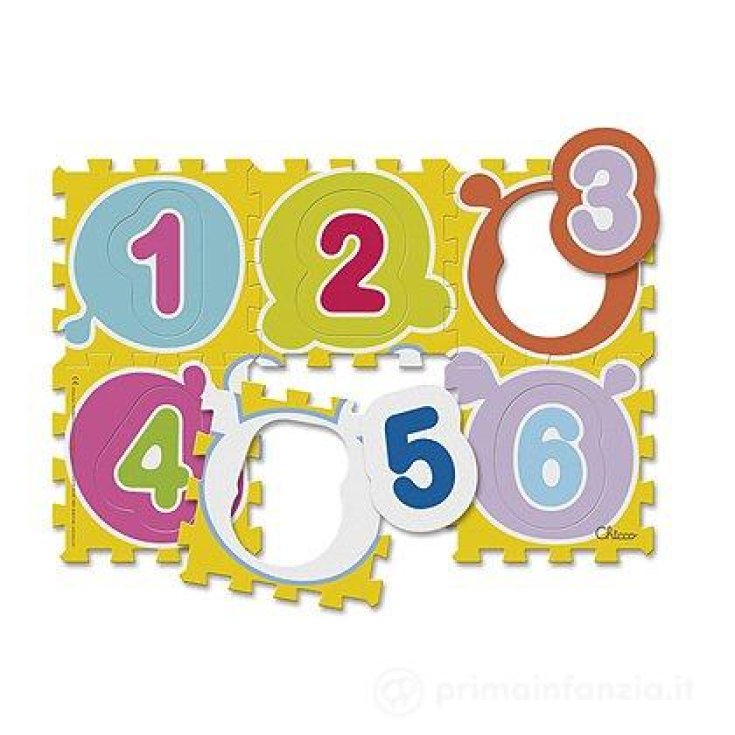 Playmat Puzzle Number CHICCO 1A +