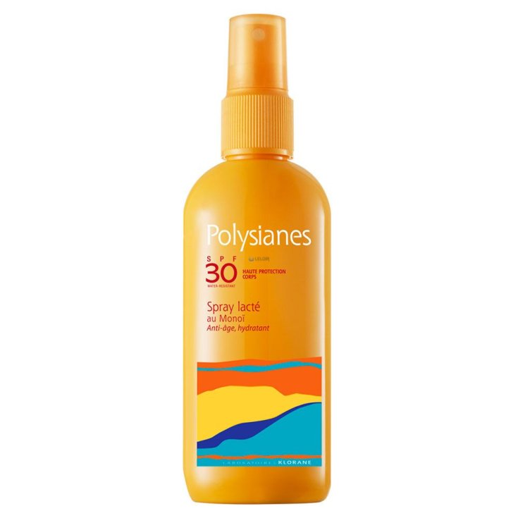 Polysianes Milk Spray Al Monoi Spf30 Klorane 125ml